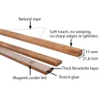 Wood Magnetic Poster Snap 60 cm Přírodní A-Z Reklama CZ