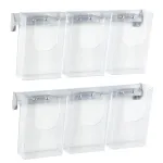 Cocktail Brochure Wall držák na letáky - set 6x DL A-Z Reklama CZ