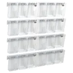 Cocktail Brochure Wall držák na letáky - set 6x DL A-Z Reklama CZ