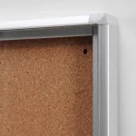 Informační Vitrína interiérová - 12xA4 korková stěna - SCRITTO ECONOMY A-Z Reklama CZ