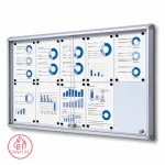 Informační Vitrína s posuvnými dvířky 10xA4 A-Z Reklama CZ