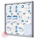 Informační Vitrína s posuvnými dvířky 12xA4 A-Z Reklama CZ Informační Vitrína s posuvnými dvířky 12xA4 A-Z Reklama CZ