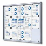 Informační Vitrína s posuvnými dvířky 15xA4