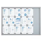 Informační Vitrína s posuvnými dvířky 18xA4 A-Z Reklama CZ