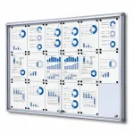 Informační Vitrína s posuvnými dvířky 18xA4