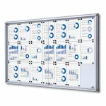 Informační Vitrína s posuvnými dvířky 21xA4