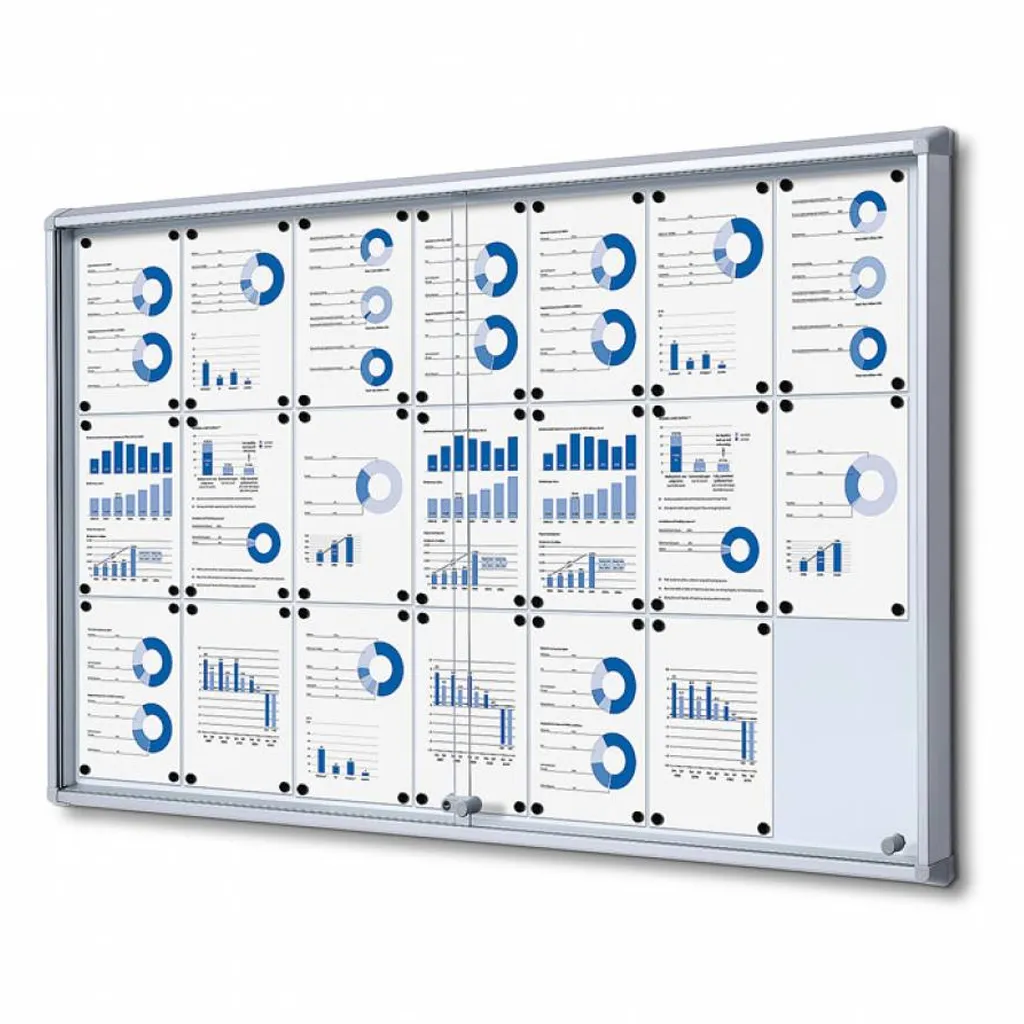 Informační Vitrína s posuvnými dvířky 21xA4 A-Z Reklama CZ