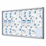 Informační Vitrína s posuvnými dvířky 24xA4