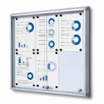 Informační Vitrína s posuvnými dvířky 6xA4