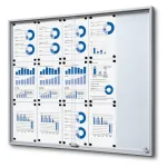 Informační Vitrína SLIM s posuvnými dvířky 15xA4