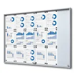 Informační Vitrína SLIM s posuvnými dvířky 18xA4