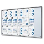 Informační Vitrína SLIM s posuvnými dvířky 21xA4