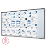 Informační Vitrína SLIM s posuvnými dvířky 24xA4 A-Z Reklama CZ