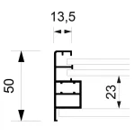 Informační Vitrína SLIM s posuvnými dvířky 8xA4 A-Z Reklama CZ