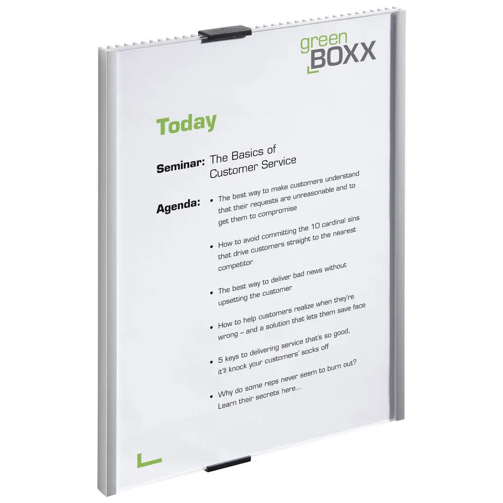 Orientační nástěnná tabulka INFO SIGN A4 na výšku DURABLE