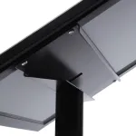 Černý Menuboard s vitrínkou na 2xA4 listy A-Z Reklama CZ