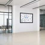 interiérová / venkovní vitrína pro prospekty 8xA4 - Antracit A-Z Reklama CZ