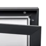 interiérová / venkovní vitrína pro prospekty 8xA4 - Antracit A-Z Reklama CZ