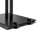 Jednostranný menu stojan s vitrínou 8x A4 - černý A-Z Reklama CZ