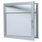 Venkovní prosvětlená LED vitrína MENU BOARD na Menu 2xA4 A-Z Reklama CZ