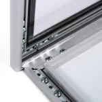 Venkovní prosvětlená LED vitrína MENU BOARD na Menu 2xA4 A-Z Reklama CZ