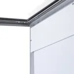 Venkovní prosvětlená LED vitrína MENU BOARD na Menu 2xA4 A-Z Reklama CZ