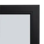 Venkovní prosvětlená LED vitrína na Menu 2xA4 - Černá A-Z Reklama CZ