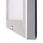 Venkovní uzamykatelná vitrína Alpha 4xA4 - stříbrná A-Z Reklama CZ