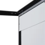 Venkovní vitrína na Menu pro prospekty 1xA4 - Černá