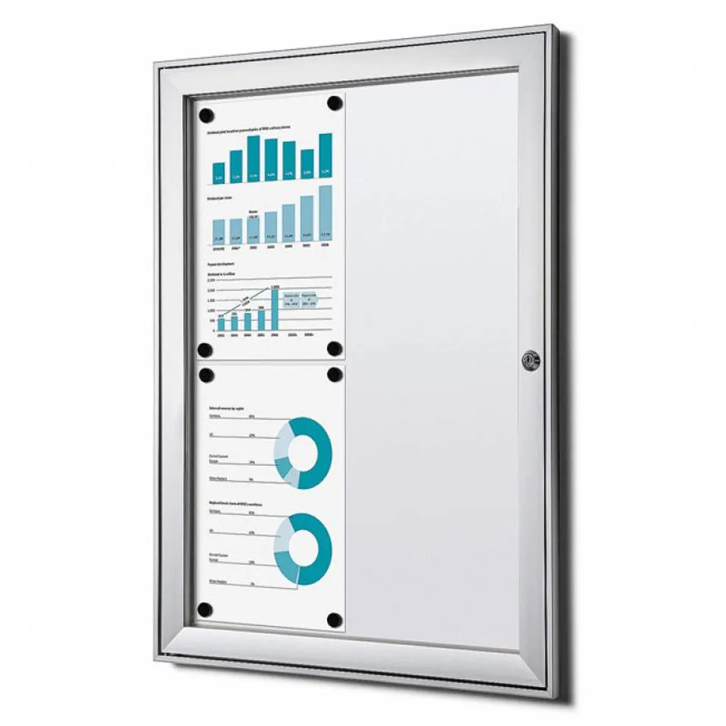 Vitrína interier-exterier s protipožární certifikací B1 - 4xA4 A-Z Reklama CZ