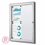 Vitrína interier-exterier s protipožární certifikací B1 - 4xA4 A-Z Reklama CZ