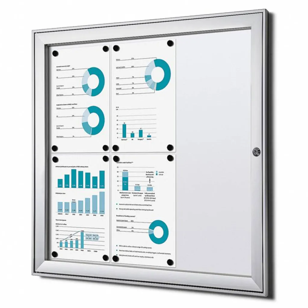 Vitrína interier-exterier s protipožární certifikací B1 - 6xA4 A-Z Reklama CZ