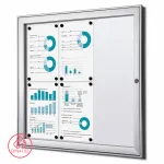 Vitrína interier-exterier s protipožární certifikací B1 - 6xA4 A-Z Reklama CZ