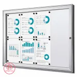Vitrína interier-exterier s protipožární certifikací B1 - 8xA4 A-Z Reklama CZ