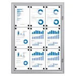 Vitrína interier-exterier s protipožární certifikací B1 - 9xA4 A-Z Reklama CZ