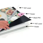 ECO Infoboard s rámem na plakát A1 - Černý A-Z Reklama CZ