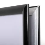 Plakátový stojan se zaklapávacím rámem 2xA1 - Černý A-Z Reklama CZ