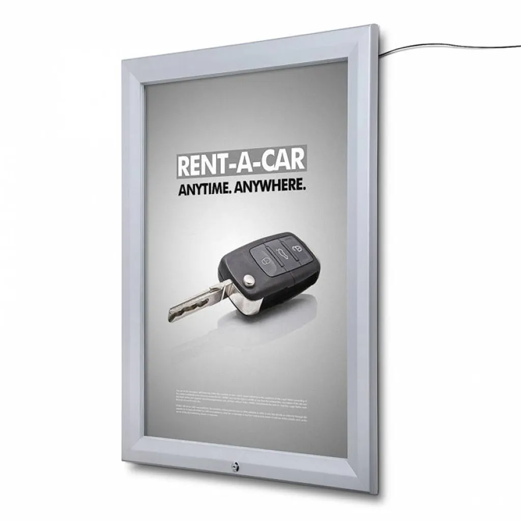 SCT PREMIUM venkovní prosvětlená LED vitrína na plakát A1 A-Z Reklama CZ