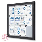 SCT PREMIUM venkovní vitrína na 12xA4 - Antracit A-Z Reklama CZ