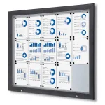 SCT PREMIUM venkovní vitrína na 15xA4 - Antracit