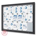 SCT PREMIUM venkovní vitrína na 18xA4 - Antracit A-Z Reklama CZ