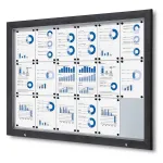 SCT PREMIUM venkovní vitrína na 18xA4 - Antracit