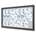 SCT PREMIUM venkovní vitrína na 24xA4 - Antracit