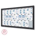 SCT PREMIUM venkovní vitrína na 27xA4 - Antracit A-Z Reklama CZ