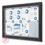SCT PREMIUM venkovní vitrína na 8xA4 - Antracit A-Z Reklama CZ