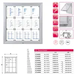 SCT PREMIUM venkovní vitrína pro prospekty 12xA4 A-Z Reklama CZ