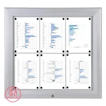 SCT PREMIUM venkovní vitrína pro prospekty 6xA4 A-Z Reklama CZ