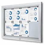 SCT PREMIUM venkovní vitrína pro prospekty 8xA4