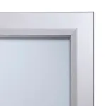 Venkovní uzamykatelná vitrína Slim 12x A4 - Stříbrná A-Z Reklama CZ