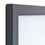 Venkovní uzamykatelná vitrína Slim 15x A4 - Antracit